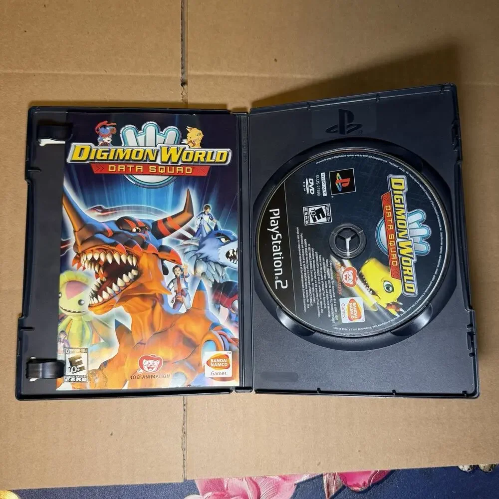 Digimon World Data Squad PS2 Complete CIB Authentic